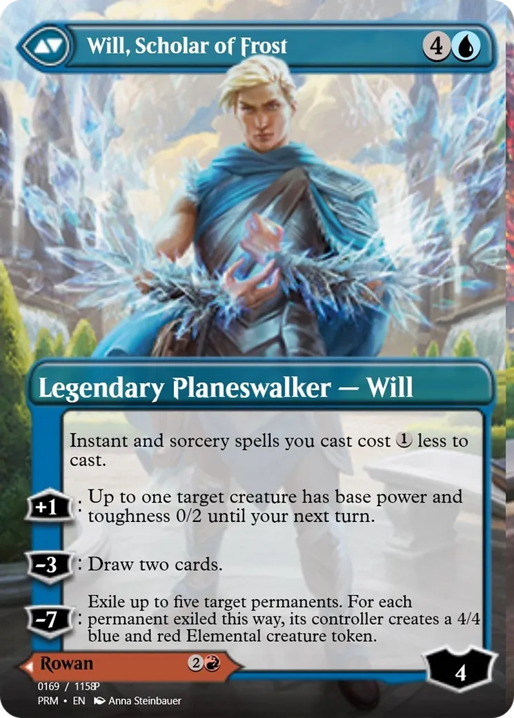 Rowan, Scholar of Sparks // Will, Scholar of Frost back