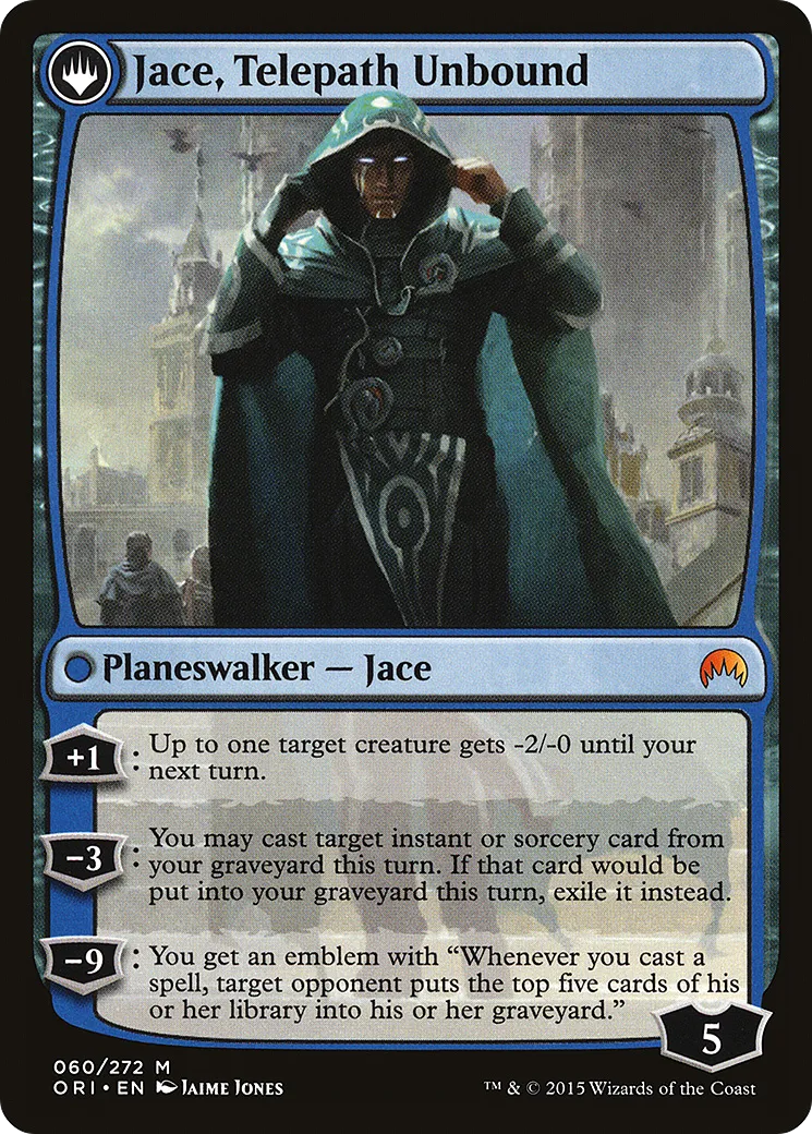 Jace, Vryn's Prodigy // Jace, Telepath Unbound back