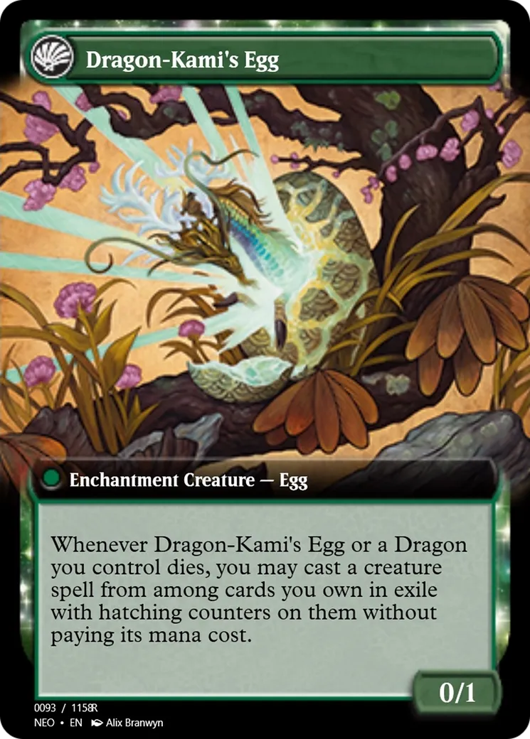 The Dragon-Kami Reborn // Dragon-Kami's Egg back