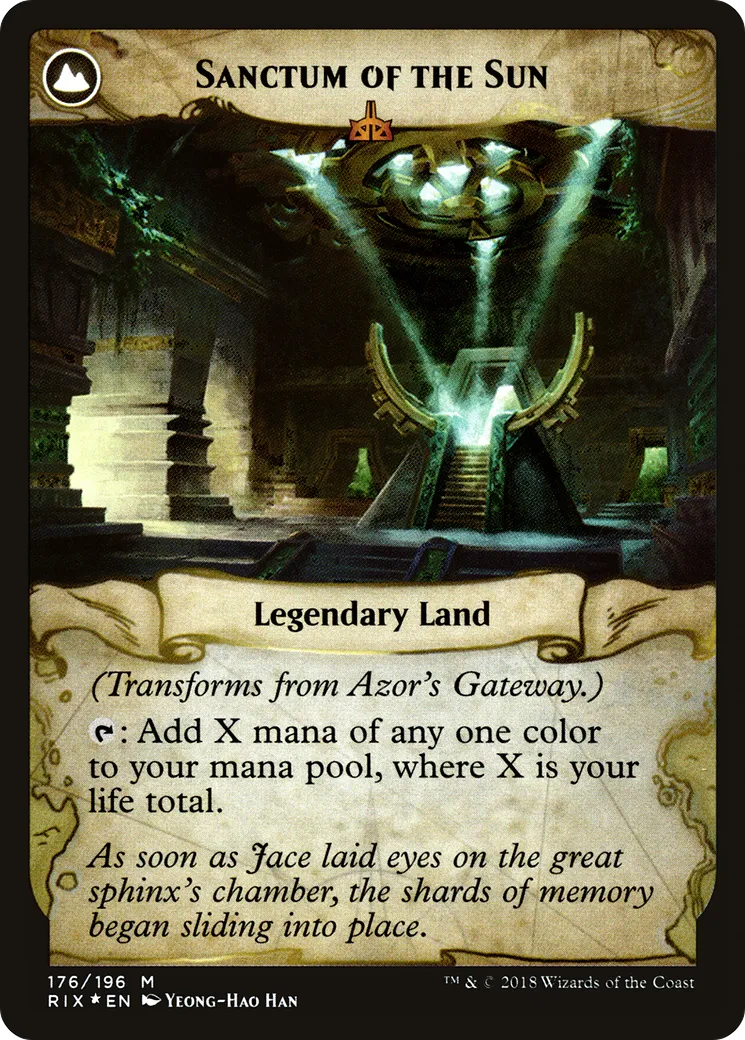 Azor's Gateway // Sanctum of the Sun back
