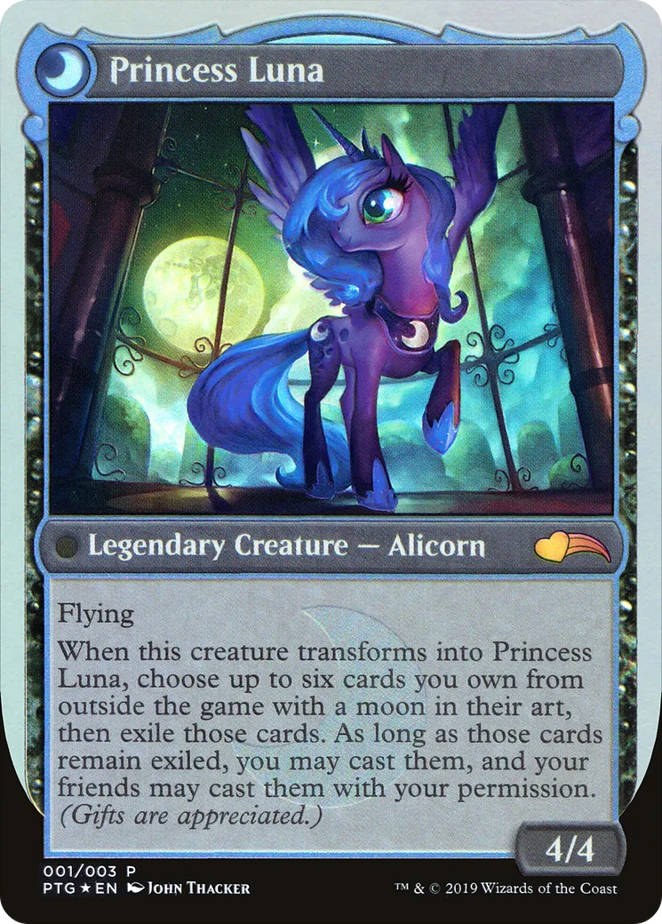 Nightmare Moon // Princess Luna back
