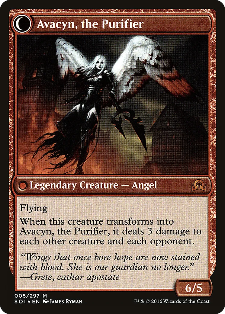 Archangel Avacyn // Avacyn, the Purifier back