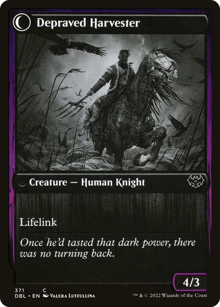 Desperate Farmer // Depraved Harvester back