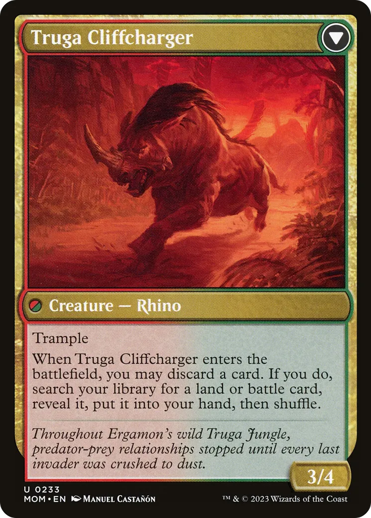 Invasion of Ergamon // Truga Cliffcharger back