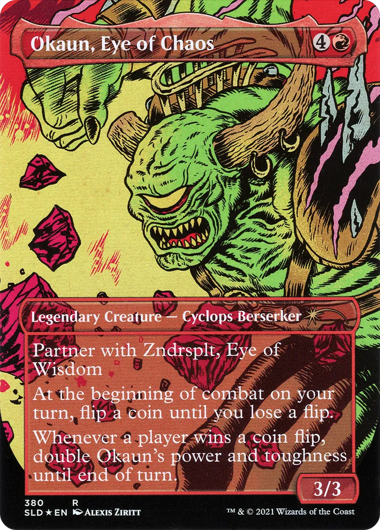 Okaun, Eye of Chaos // Okaun, Eye of Chaos back