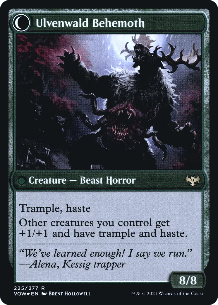 Ulvenwald Oddity // Ulvenwald Behemoth back