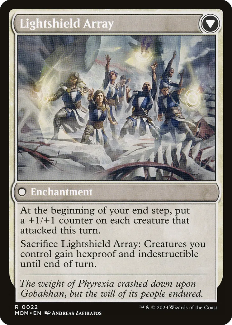 Invasion of Gobakhan // Lightshield Array back