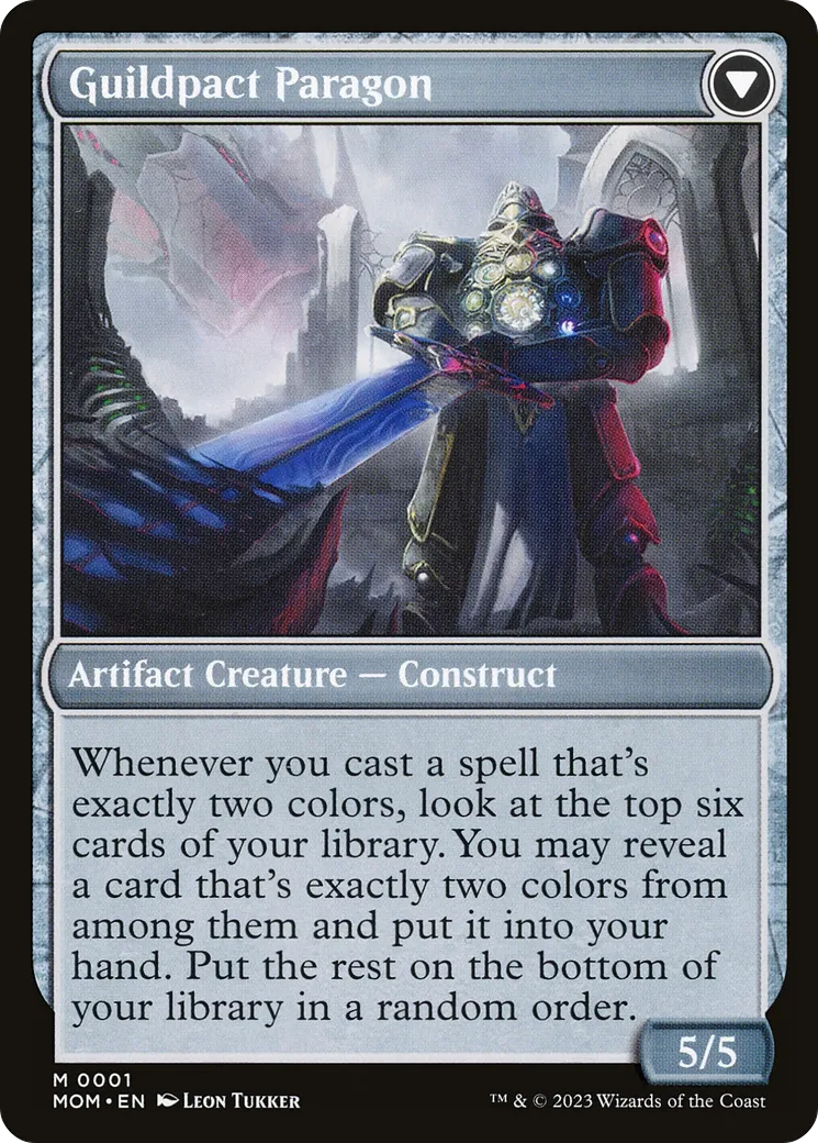 Invasion of Ravnica // Guildpact Paragon back