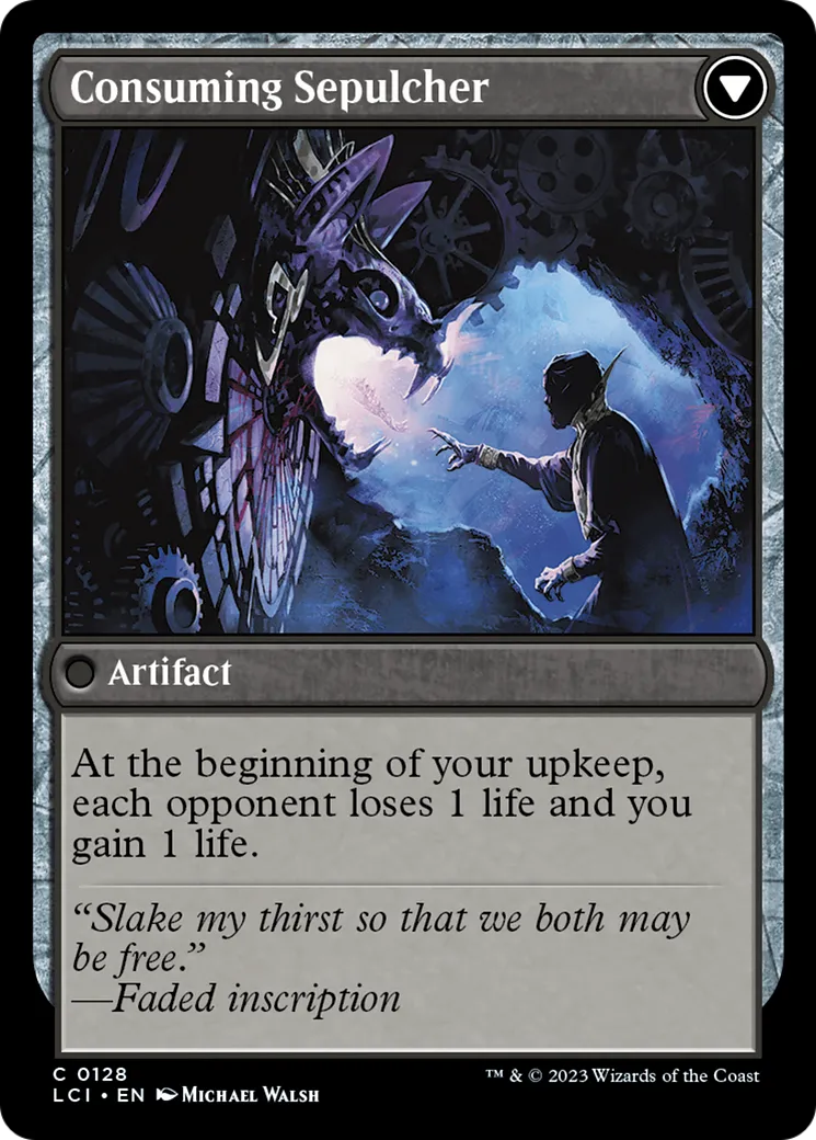 Tithing Blade // Consuming Sepulcher back