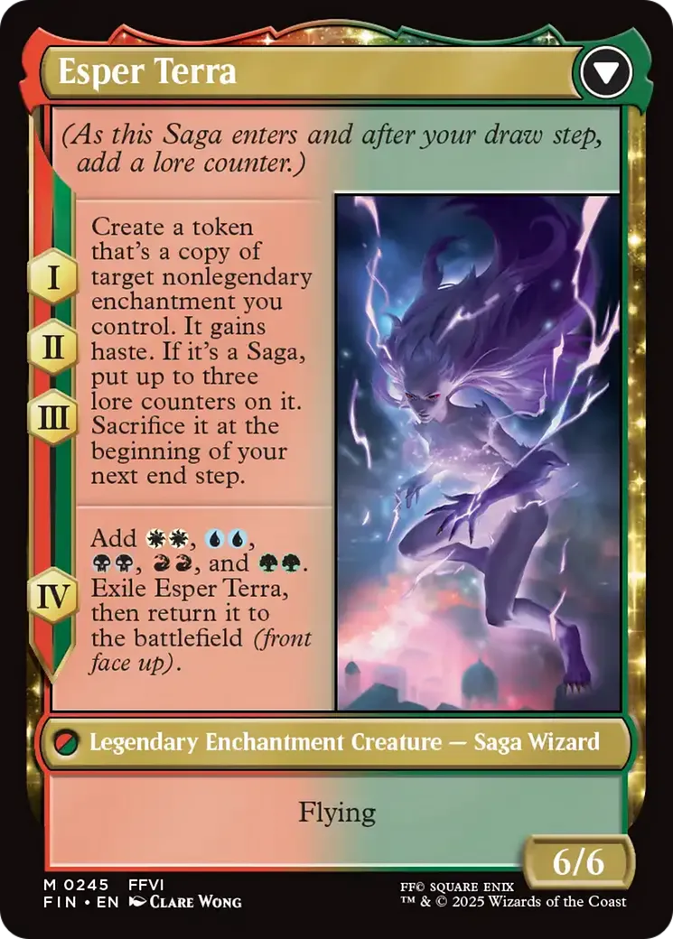 Terra, Magical Adept // Esper Terra back