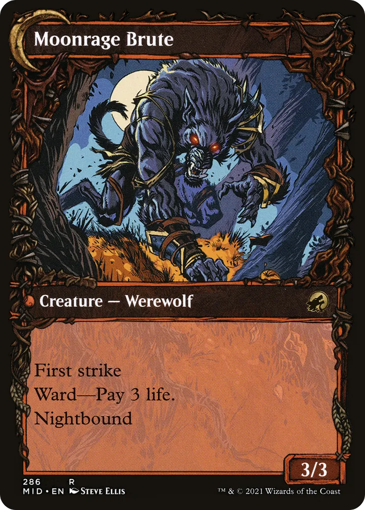 Brutal Cathar // Moonrage Brute back