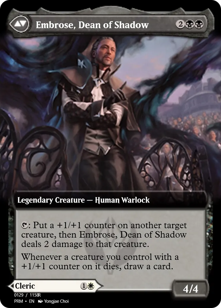 Shaile, Dean of Radiance // Embrose, Dean of Shadow back