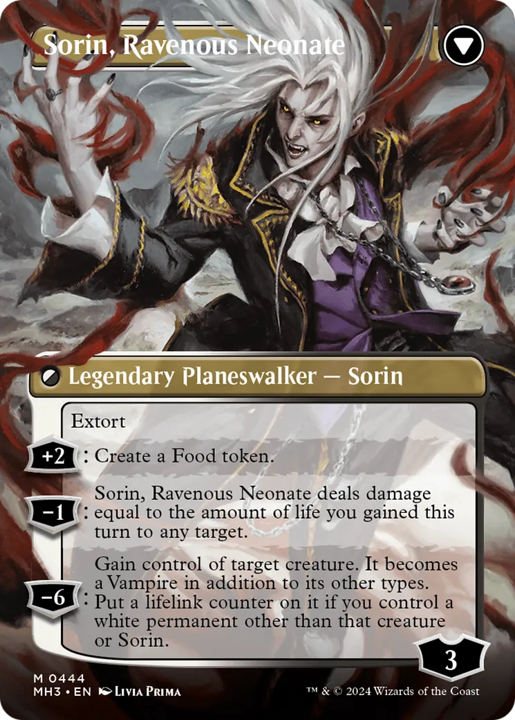 Sorin of House Markov // Sorin, Ravenous Neonate back