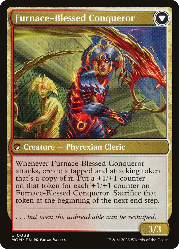 Sun-Blessed Guardian // Furnace-Blessed Conqueror back