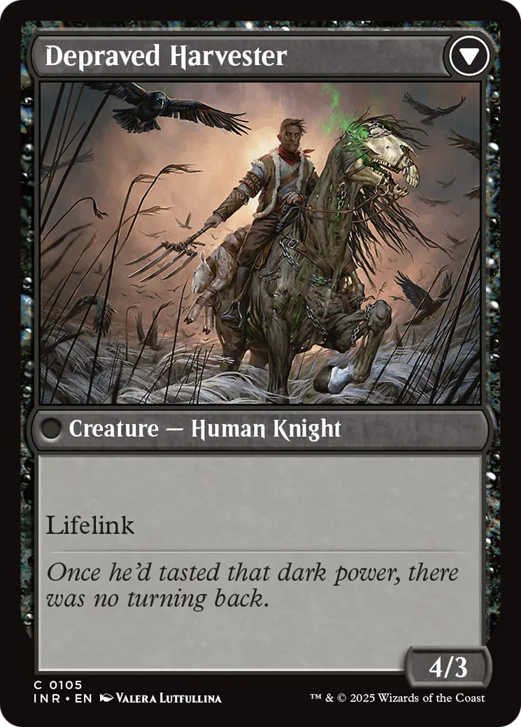 Desperate Farmer // Depraved Harvester back