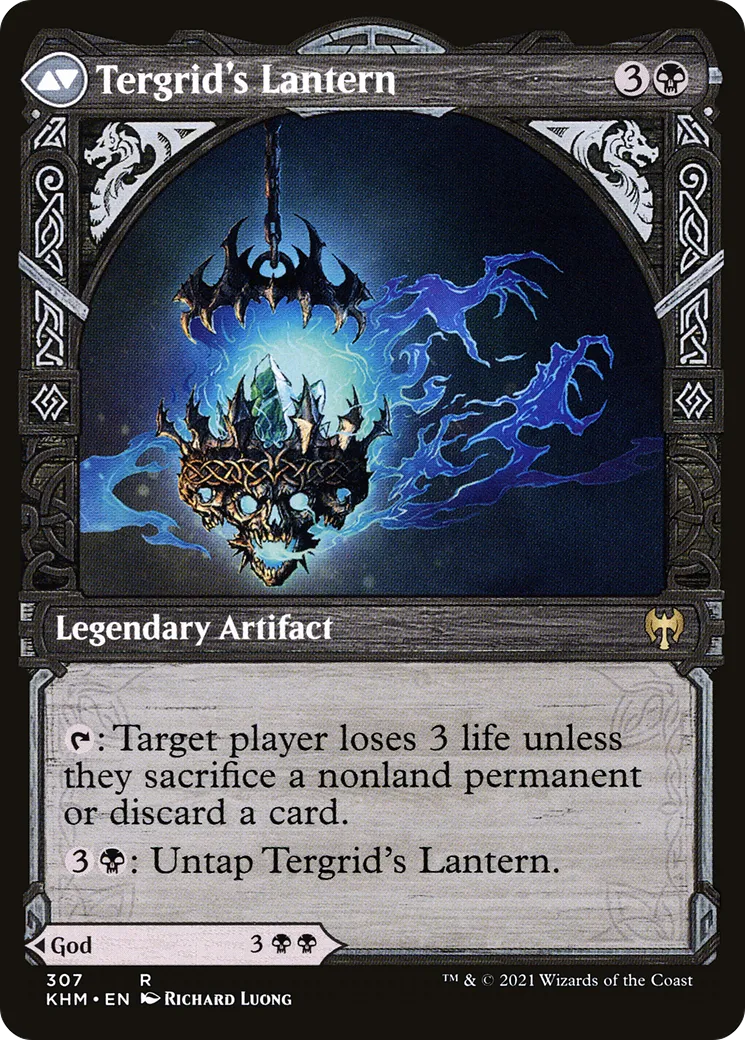 Tergrid, God of Fright // Tergrid's Lantern back