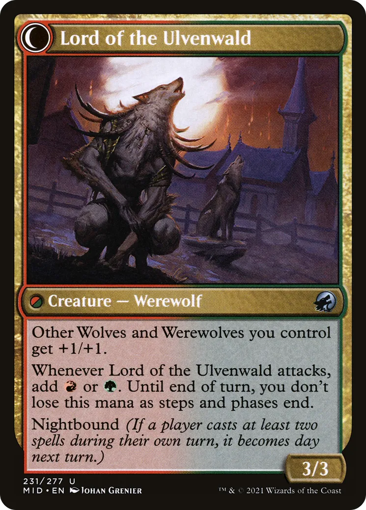 Kessig Naturalist // Lord of the Ulvenwald back
