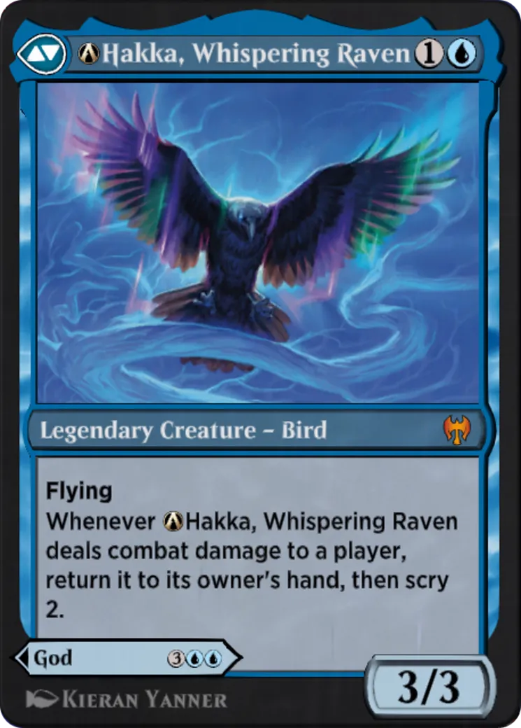 A-Alrund, God of the Cosmos // A-Hakka, Whispering Raven back