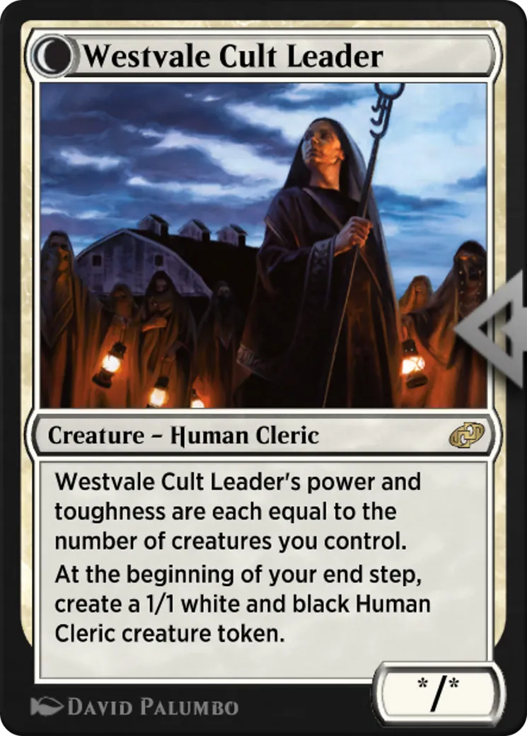 Hanweir Militia Captain // Westvale Cult Leader back