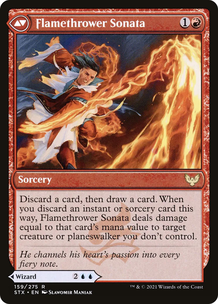 Torrent Sculptor // Flamethrower Sonata back