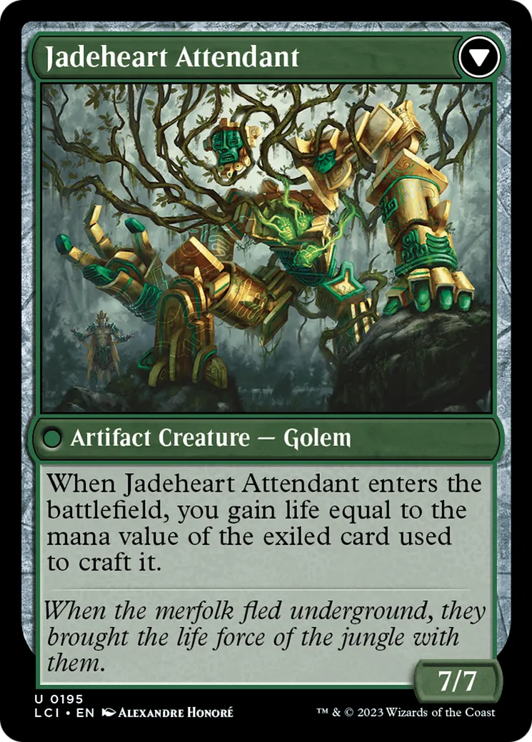Jade Seedstones // Jadeheart Attendant back