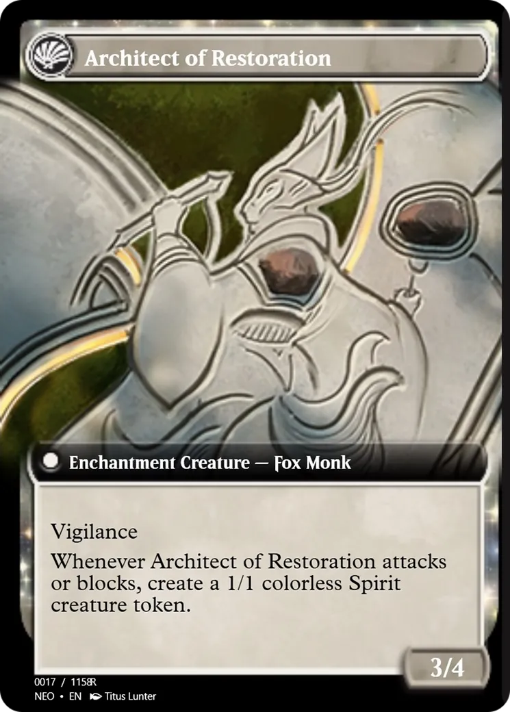 The Restoration of Eiganjo // Architect of Restoration back