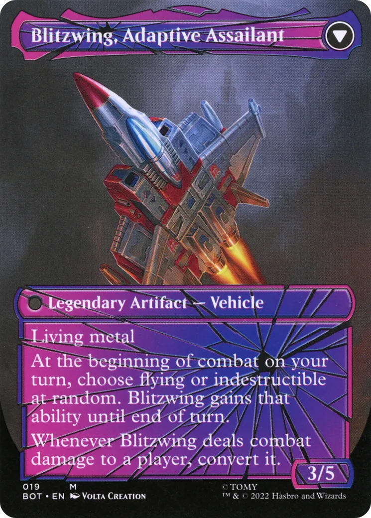 Blitzwing, Cruel Tormentor // Blitzwing, Adaptive Assailant back