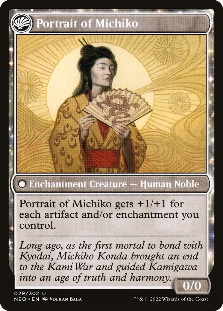 Michiko's Reign of Truth // Portrait of Michiko back