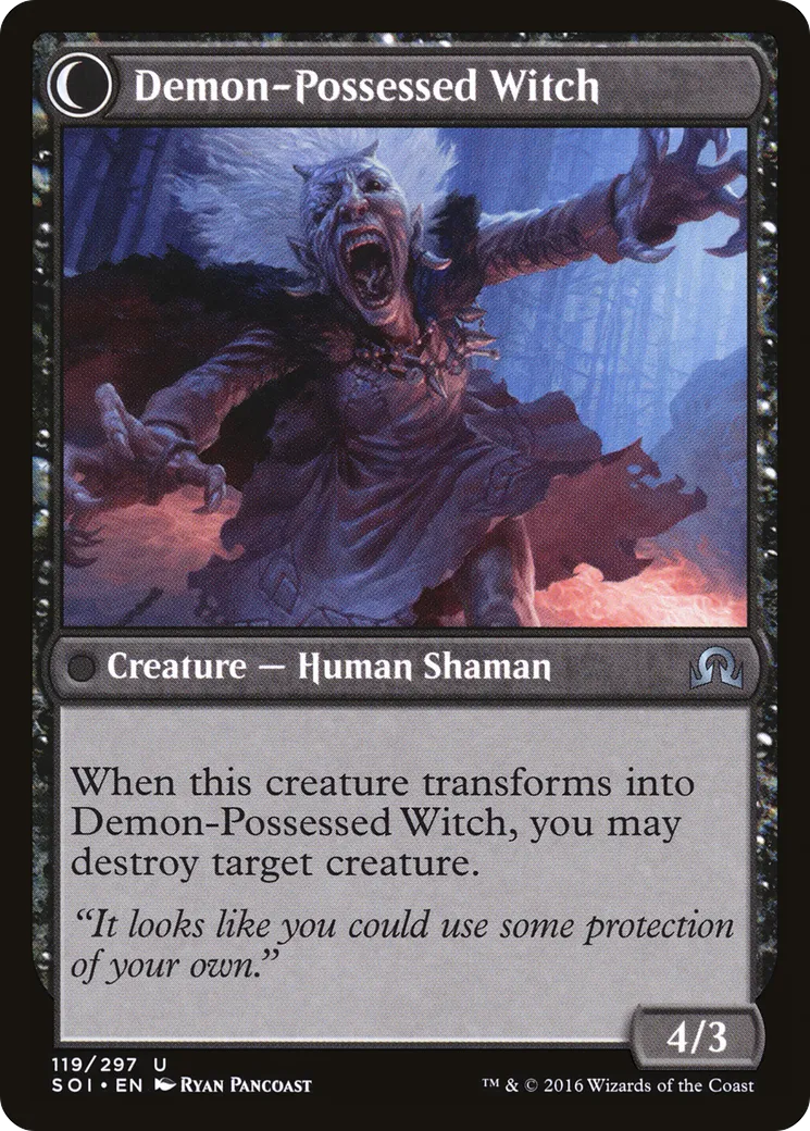 Kindly Stranger // Demon-Possessed Witch back