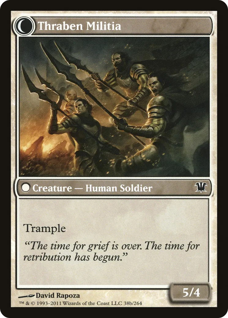 Thraben Sentry // Thraben Militia back
