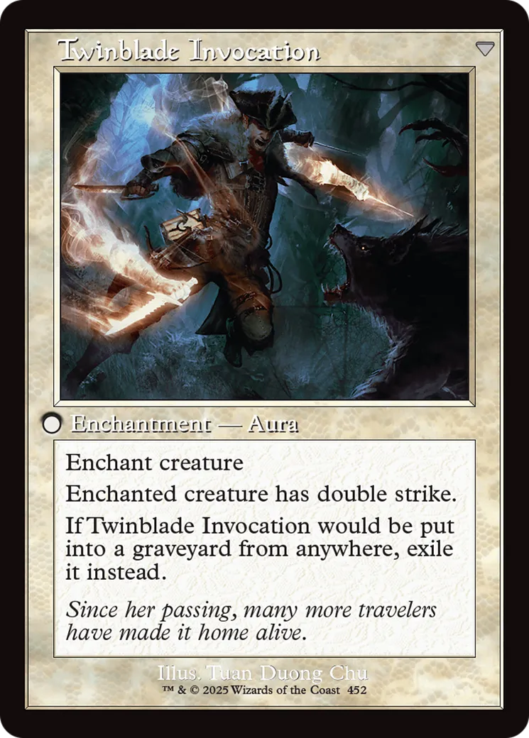 Twinblade Geist // Twinblade Invocation back