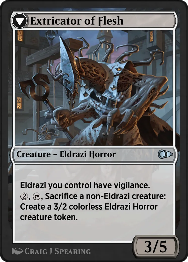 Extricator of Sin // Extricator of Flesh back