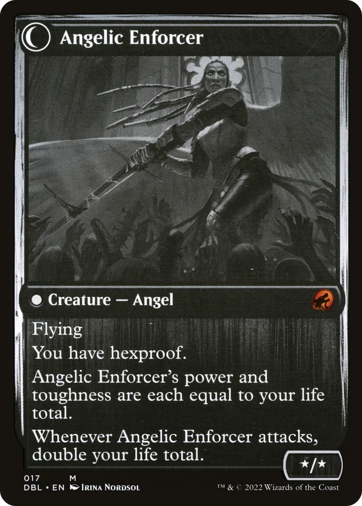 Enduring Angel // Angelic Enforcer back