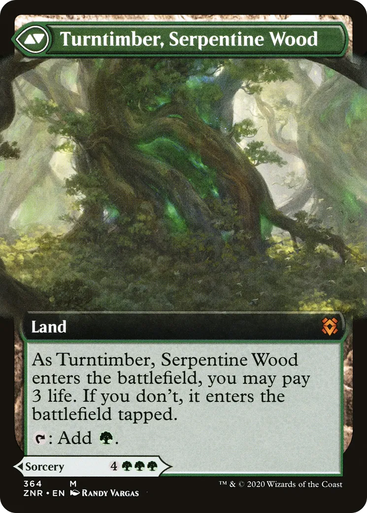 Turntimber Symbiosis // Turntimber, Serpentine Wood back