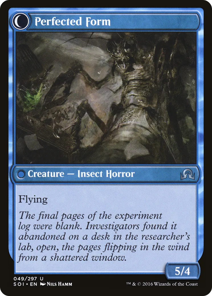 Aberrant Researcher // Perfected Form back