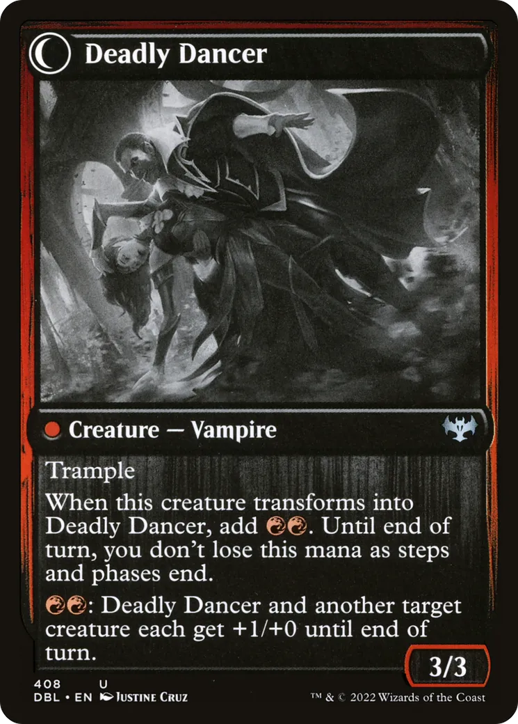 Alluring Suitor // Deadly Dancer back