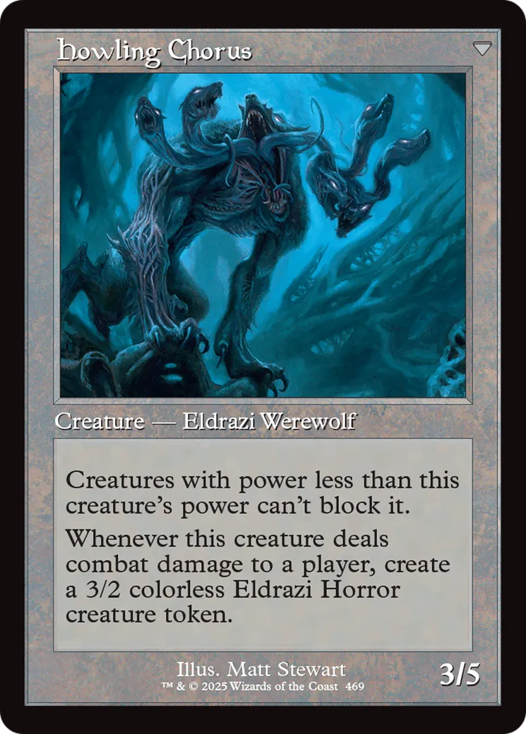 Shrill Howler // Howling Chorus back