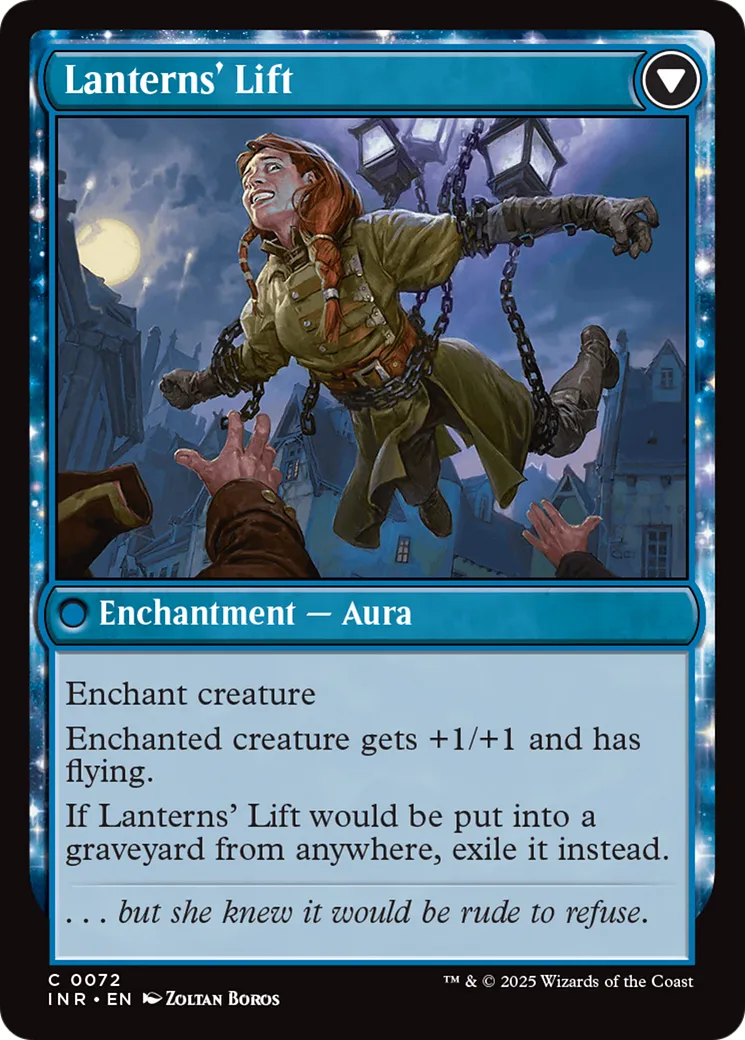 Lantern Bearer // Lanterns' Lift back