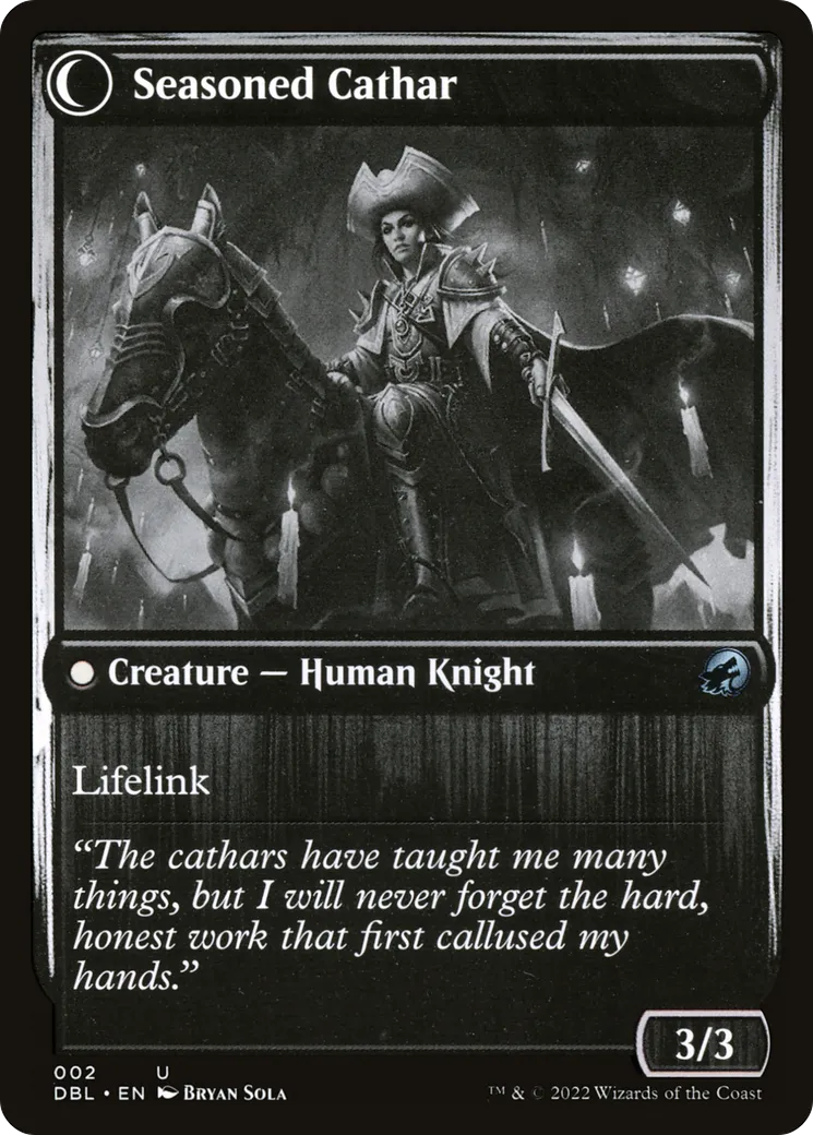 Ambitious Farmhand // Seasoned Cathar back