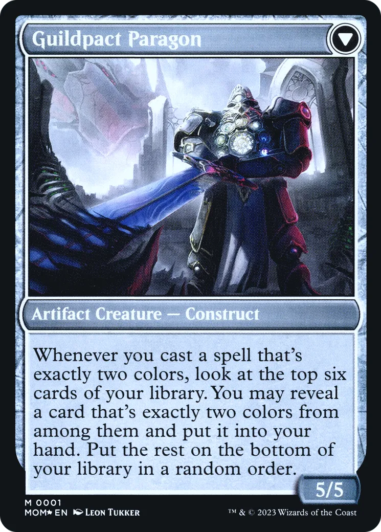 Invasion of Ravnica // Guildpact Paragon back