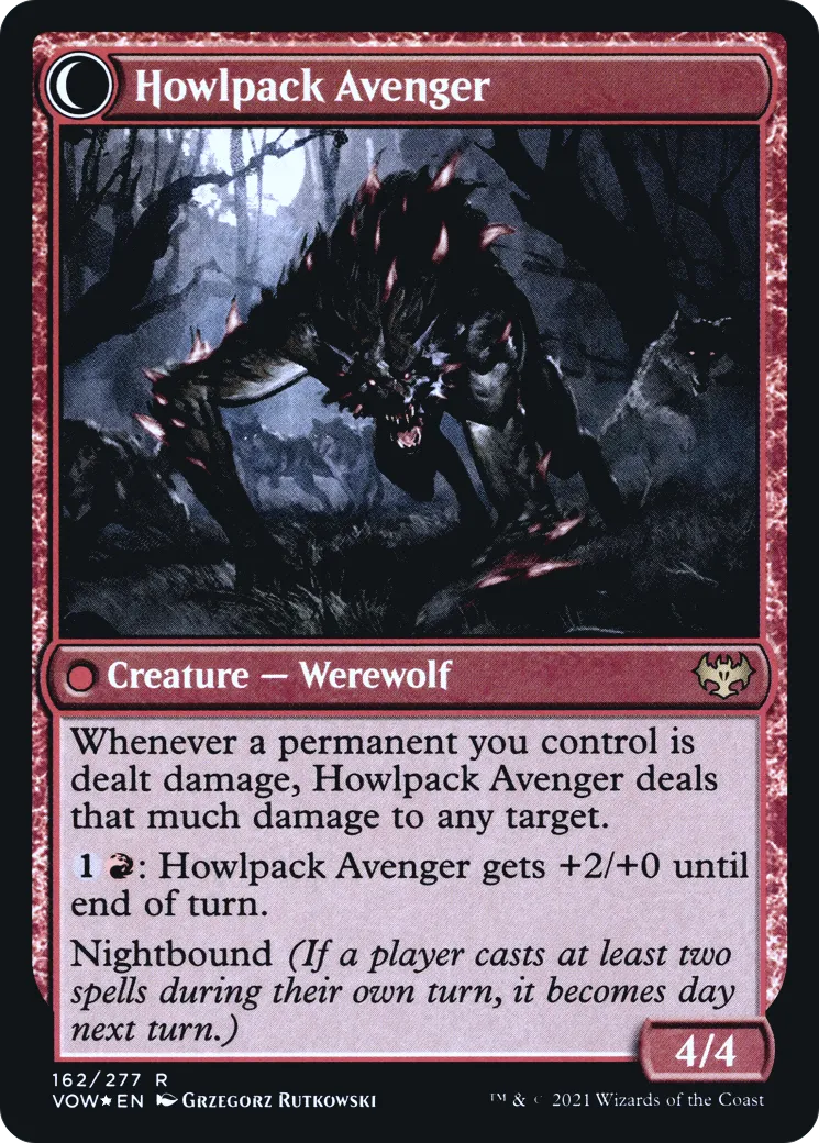 Ill-Tempered Loner // Howlpack Avenger back