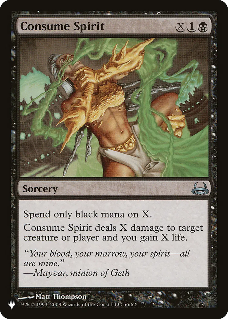 Consume Spirit