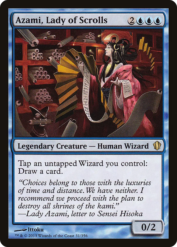 Azami, Lady of Scrolls