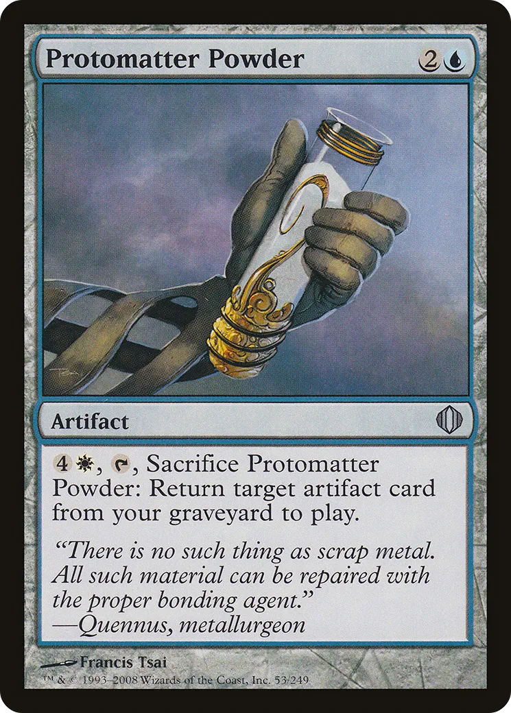 Protomatter Powder