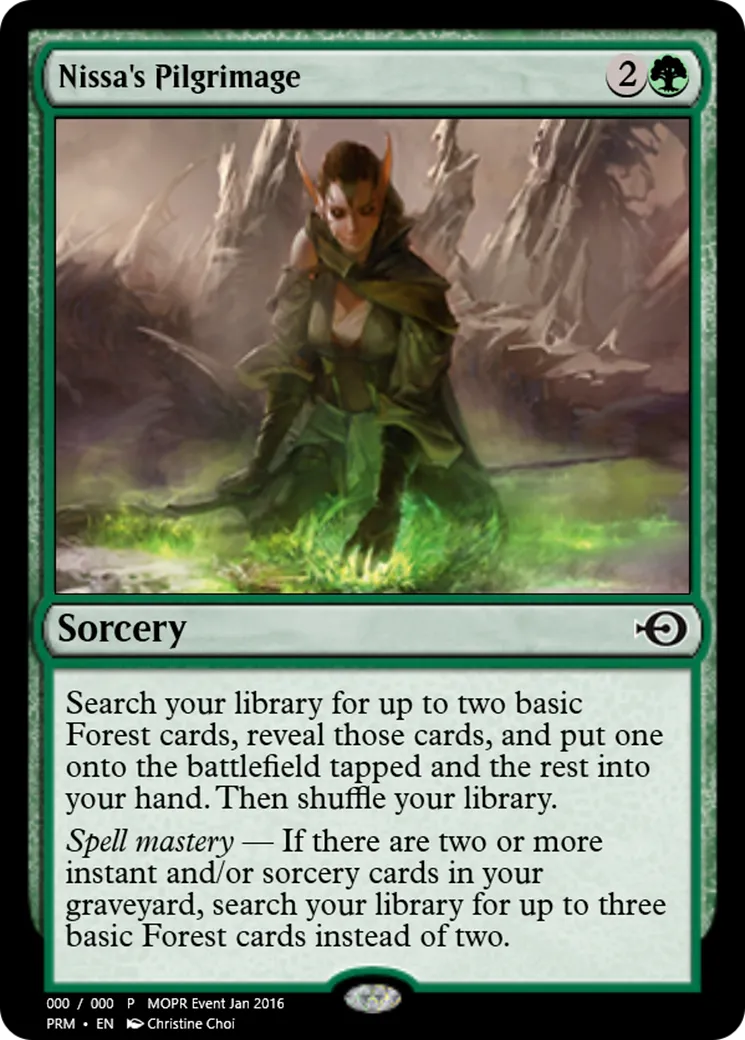 Nissa's Pilgrimage