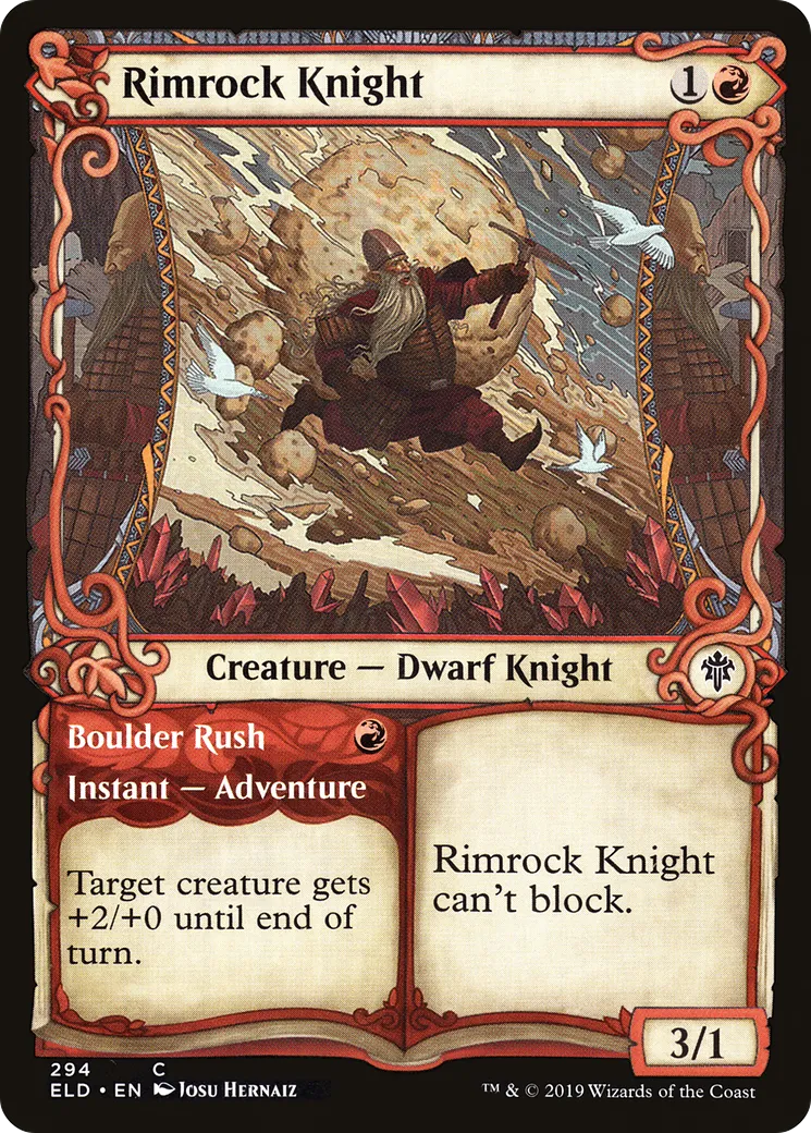 Rimrock Knight // Boulder Rush