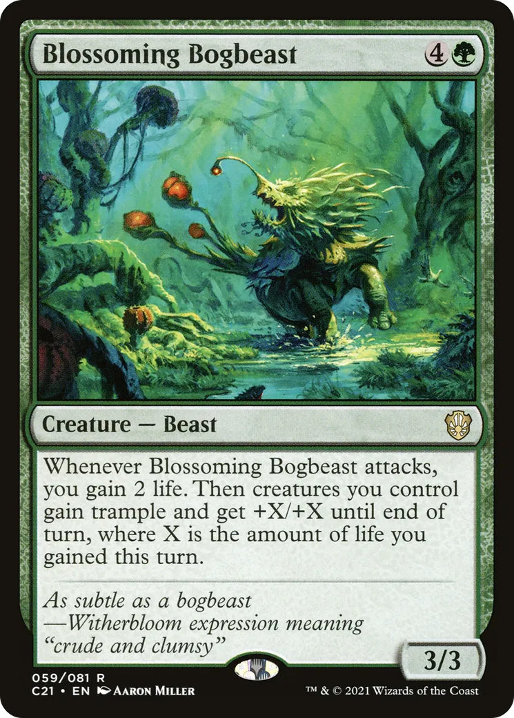 Blossoming Bogbeast
