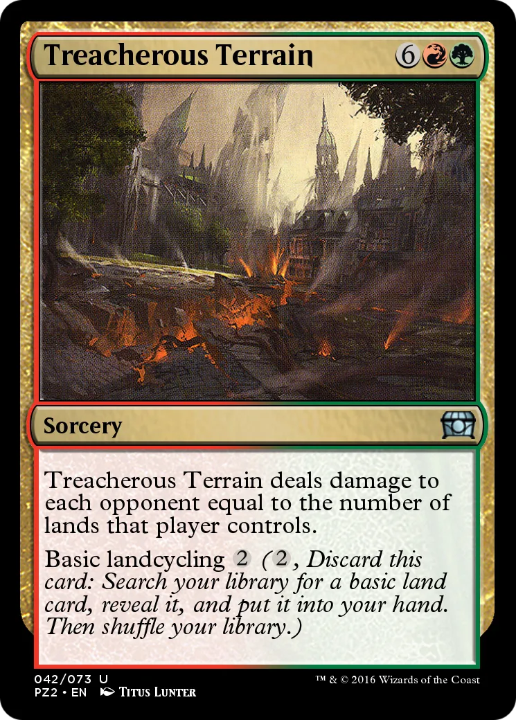 Treacherous Terrain