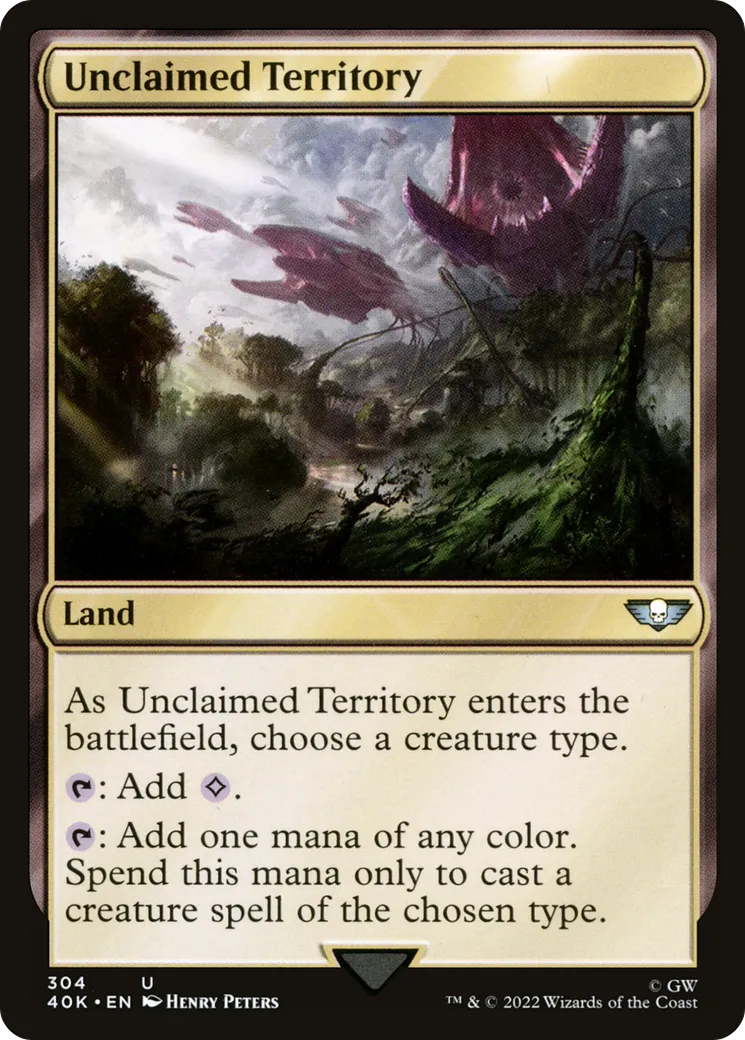 Unclaimed Territory