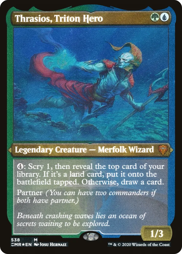 Thrasios, Triton Hero